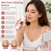 Mini Pore Cleaning Device – Deep Cleansing Blackhead & Pore Vacuum